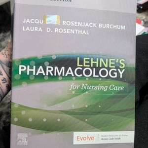 Lehne's Pharmacology for Nursing Care Textbook